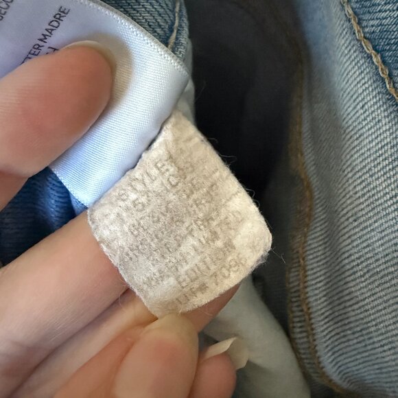 Mother The Insider Crop Step Fray Jeans in Limited Edition Size 28 - Picture 7 of 7